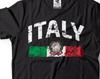 Italienische Flagge T-Shirt: Italia Heritage T-Shirt