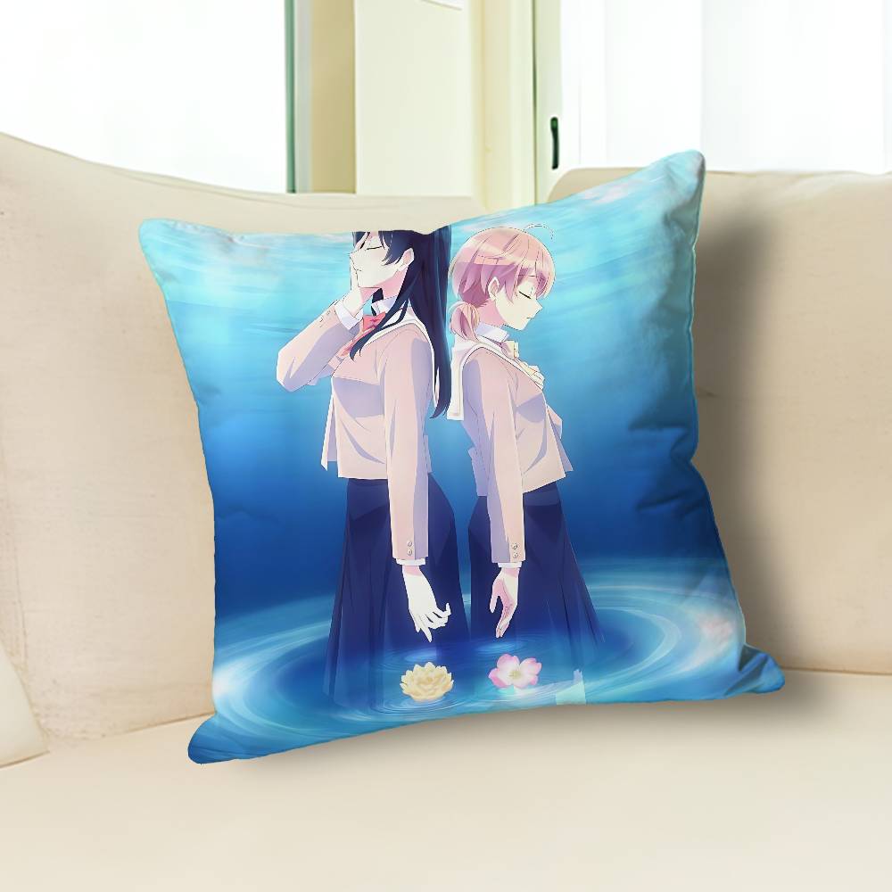 Manga B-Bloom Into Yous-S Pillow Cases for Bedroom Living Room Sofa Home Decor Polyester Cushion Cover with Zipper