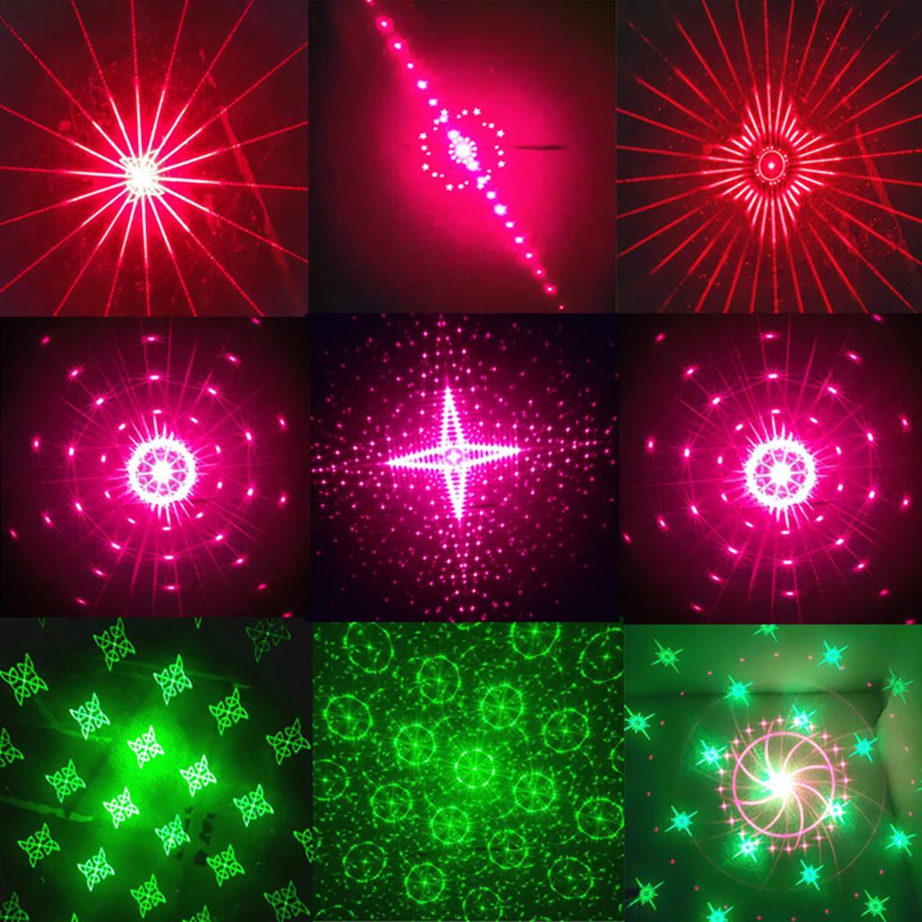 Usb Mini Party Lights Disco Light Laser Projector Lamp with Remote Laser Stroboscopic Lights