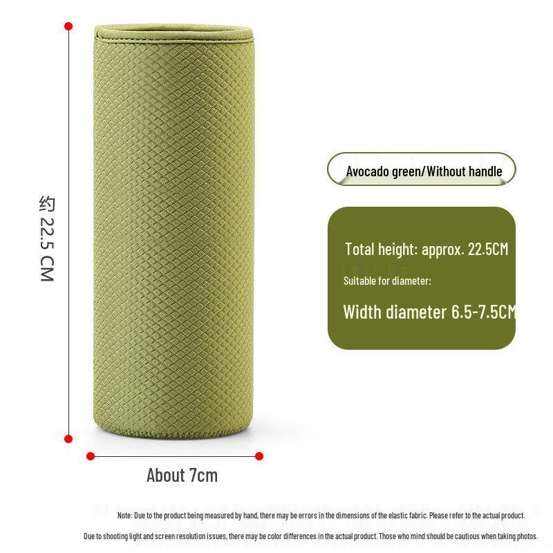 

7cm Wide Insulated Water Bottle Sleeve - Thickened, Anti-Fall, Diving Material, Outdoor Use