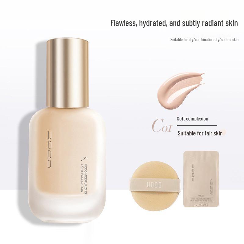 

Uodo Long-Lasting Foundation Concealer for Dry and Oily Skin – Oil Control, Hydrating, Non-Cakey Duo Combination.
