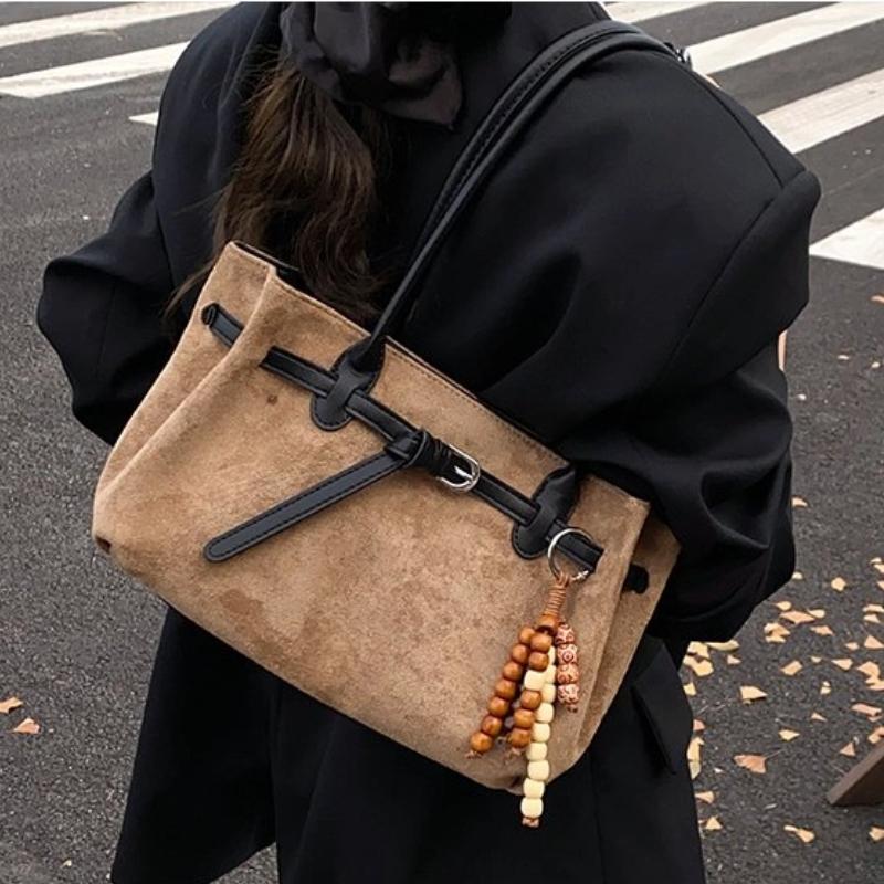 High-End Luxury Designer Brand PU Leather Women's Handbag Elegant Shoulder Bag Popular Classic Trendy Design Commuter Casual Tote Bag