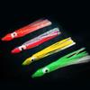 50Pcs Fishing Tackle Glow Baits Trolling Skirt Lures Fish Lures Fishing Lures Squid Skirts Artificial Baits