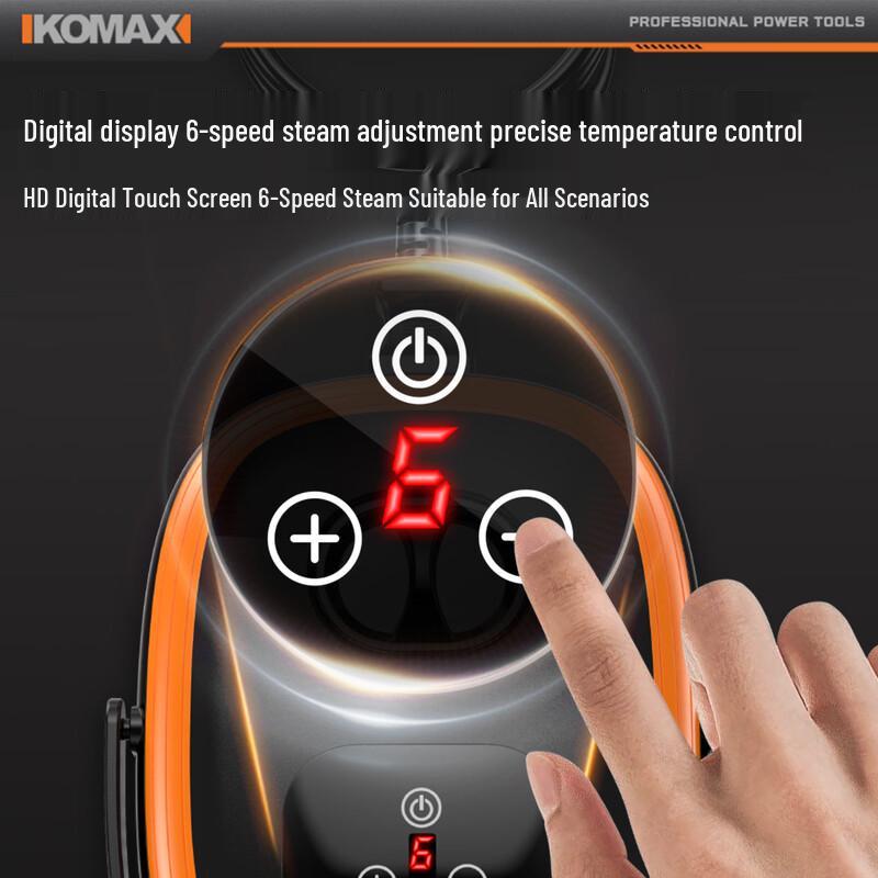 KOMAX High-Pressure Household Steam Cleaner CN plug (adapter included)