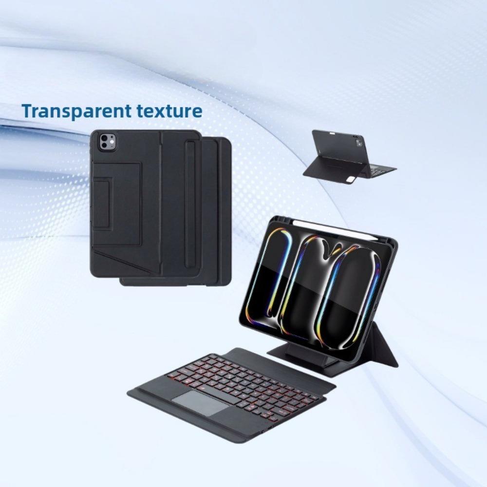Bluetooth Keyboard Case for iPad 10th Gen Air 11 10.9 Pro 13 Mini 6 7 with Floating Magic Design
