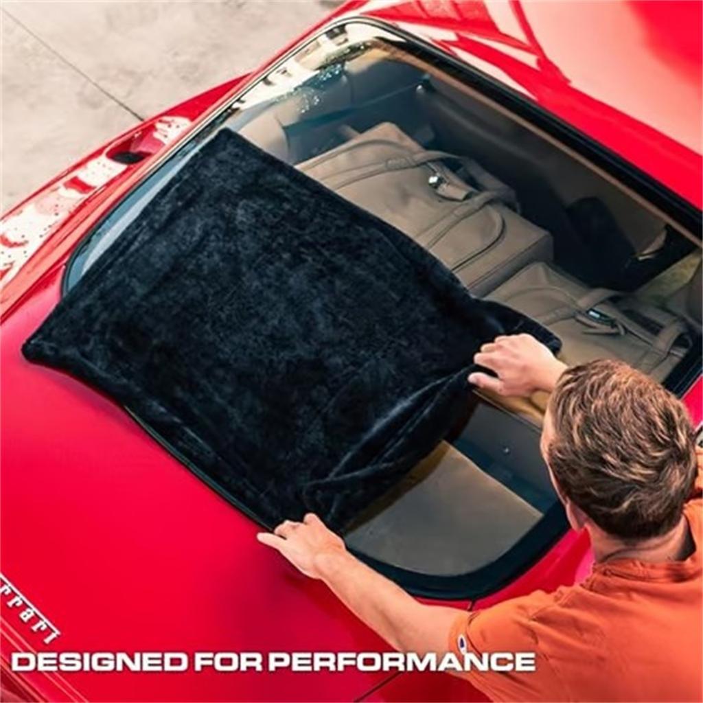 1 Rated Car Drying Towel For Car Detailing Streak Free, XL 1300 GSM Premium Ultra Soft Microfiber, Twisted-Loop Microfiber Towels For C