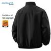 Jeanswest Men's American Style Baseball Collar Padded Jacket