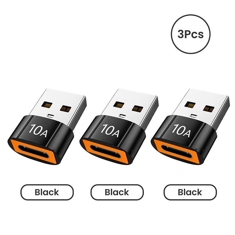 10A USB C To USB Adapter Type C Male To USB 3.0 Female Converter,Type-c/OTG Adapter for Data,Charging and Connecting