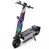 Electric Off Road Scooter Apefox T90 Ultra 50000Wx2 Peak Motor 72V 40Ah 13" Tire Fully Suspension Foldable Electric Scooter Max Range 130Km