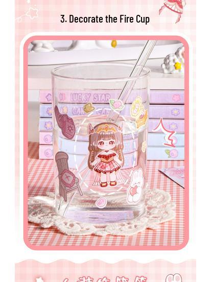 Princess Dress-Up Sticker Set for Girls - Cute Cartoon Themed Stickers