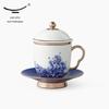Yongfengyuan Mr. Porcelain 'Pearl of the Sea' Platinum Ceramic Mug