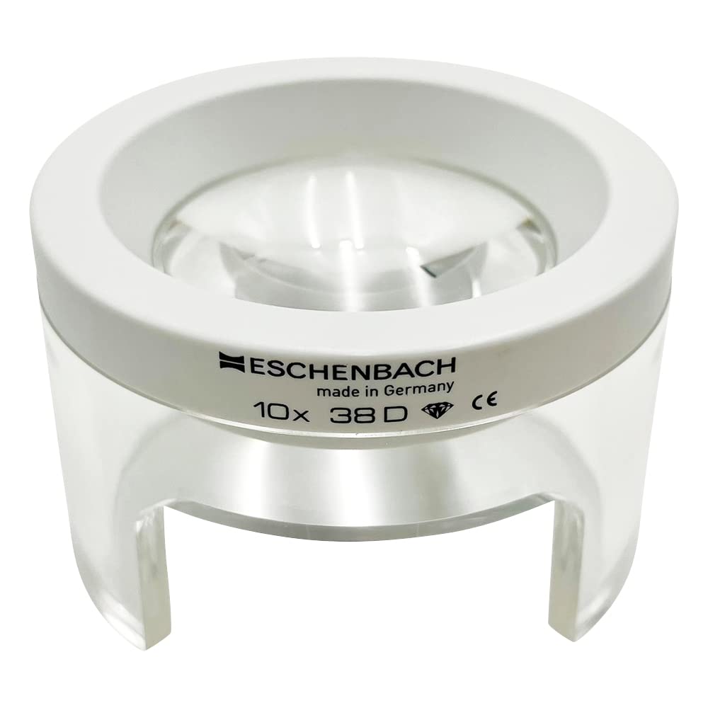 

Eschenbach ESCHENBACH Examination Loupe with Stand Magnifier, 10x Magnification, 2628