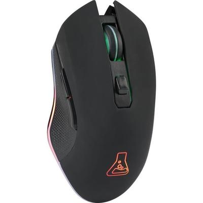 Wireless Gaming Mouse - The G-Lab - KULT HELIUM - RGB - 6400 DPI - 6 Buttons - Black