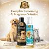 PetKartel Tick & Flea Dog Shampoo 200ml + WoofMist Pet Perfume Spray 100ml Combo | Anti Tick Cleansing Shampoo with Tea Tree Lemon Aloe & Long La