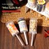 5/10Pcs Round Sushi Push Box Food Grade Sushi Mold Cone Push Up Paper Bucket Packaging Paper Box Bento Accessories