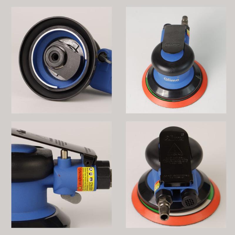 5-inch Stainless Steel Pneumatic Orbital Sander & Car Polisher