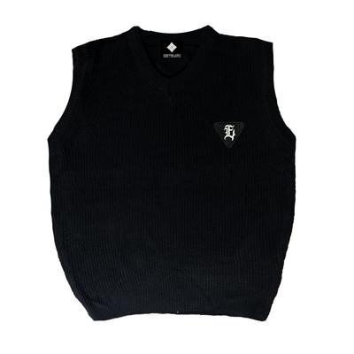 Eightvolume Ev E Emblem Patch Vest (Black)