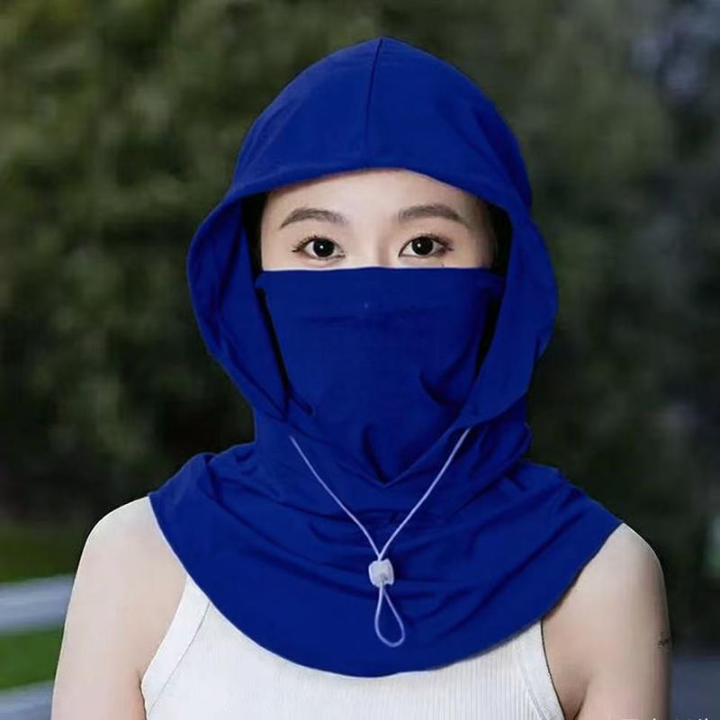Anti-Uv Ice Silk Sun Hat Adjustable Breathable Sunscreen Hat With Shawl Quick Drying Sunshade Cap Outdoor Sports