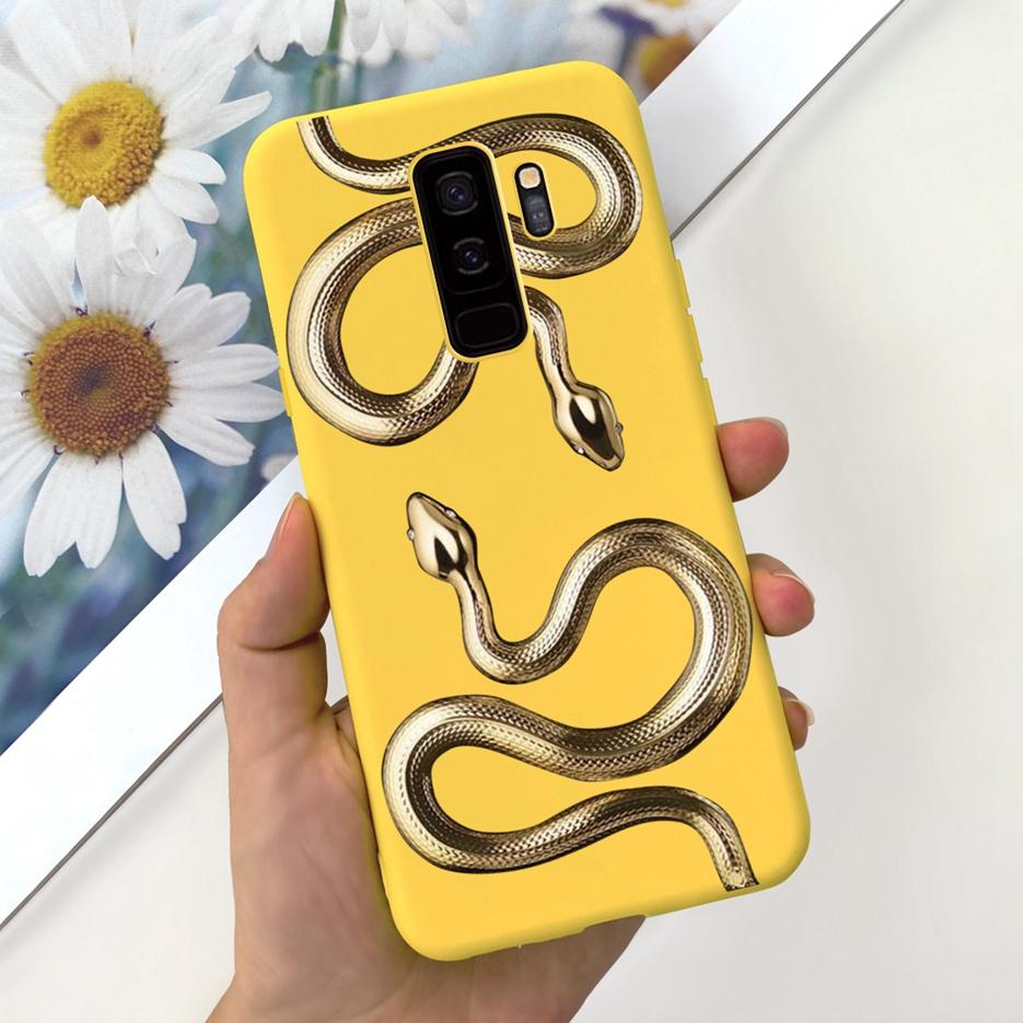 For Samsung Galaxy S9 Plus Case Unique Candy Painted Cover Soft Silicone Phone Case For Samsung S9 Plus S9+ GalaxyS9 Full Bumper