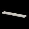 2x Ivory Cattle Bone Guitar Saddle Unfinished Uncut Blank 80x3x10mm