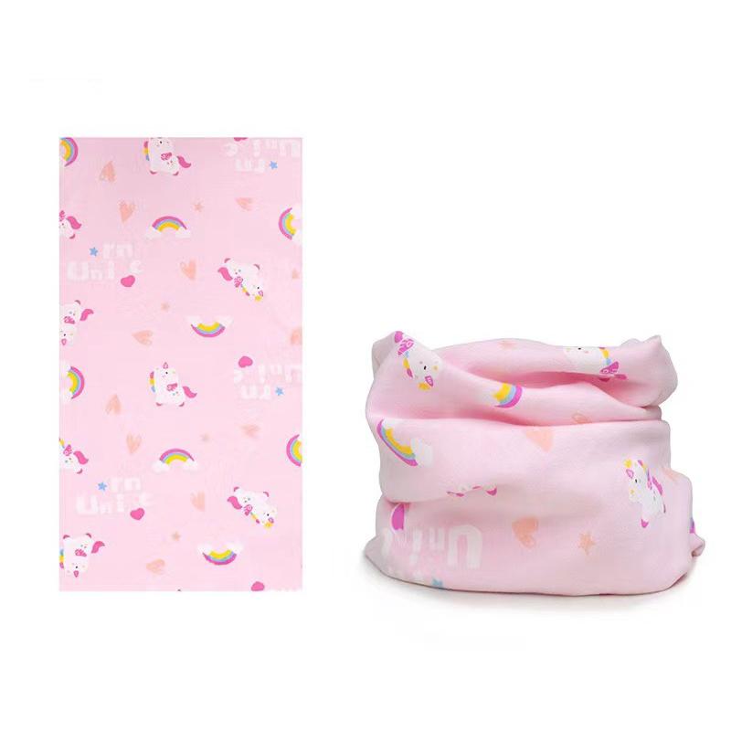 Winter Warmer Neck Scarf For Kids Boys Girls Neckerchief Autumn Cute Baby Cartoon Scarf Soft Neck Collar Children´S Scarves 0-8Y