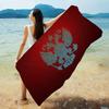 R-Russia Flag Microfiber Blanket Quick Drying Beach Towels Oversized Printing Super Absorbent Pool Towel Blanket