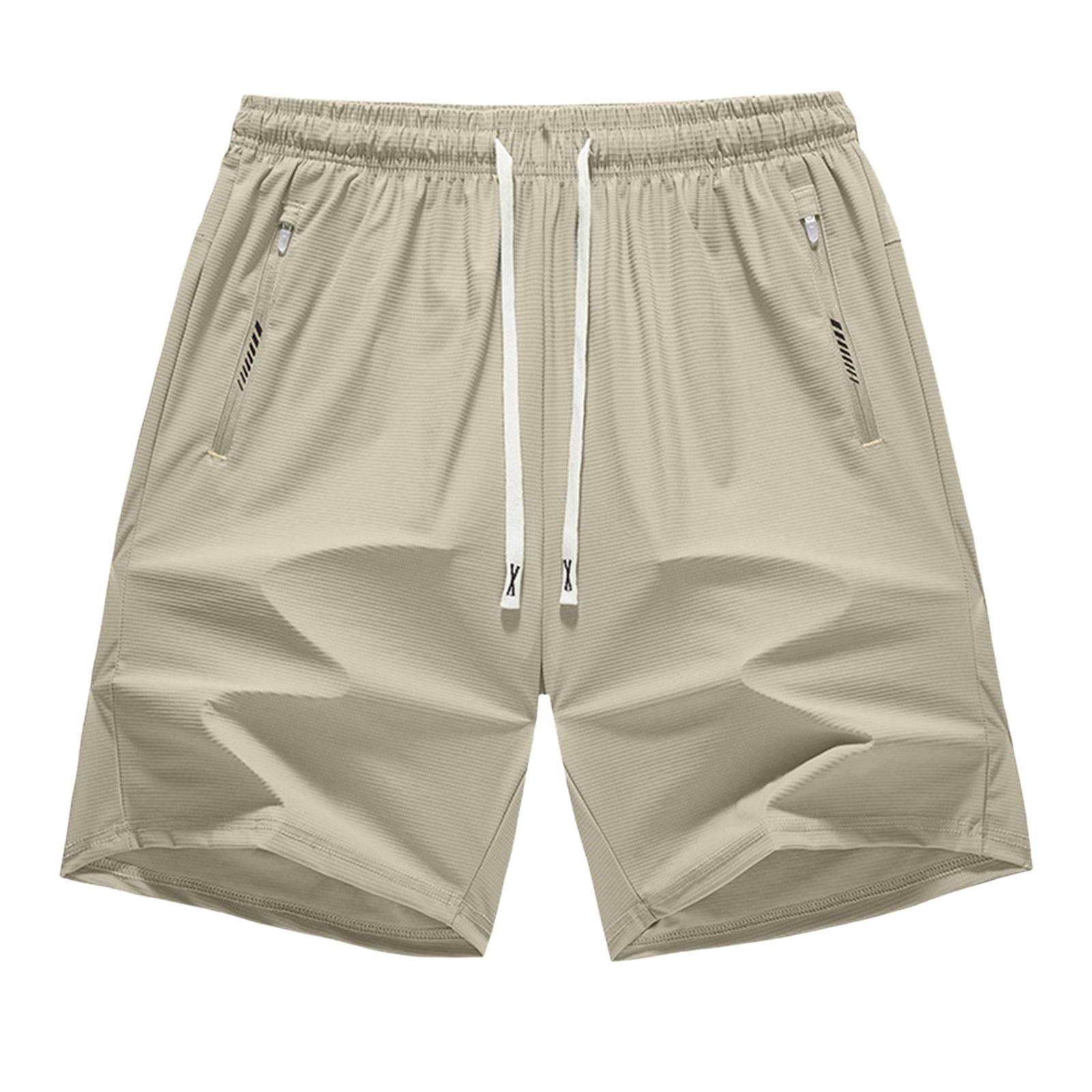 

Men s Casual -Weave Drawstring Shorts XS хакі