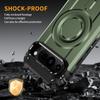 Armor Shockproof Matte Camera Stand Protection Phone Case for Google Pixel 9 Pro XL Military Magnetic Wireless Charge Hard Cover