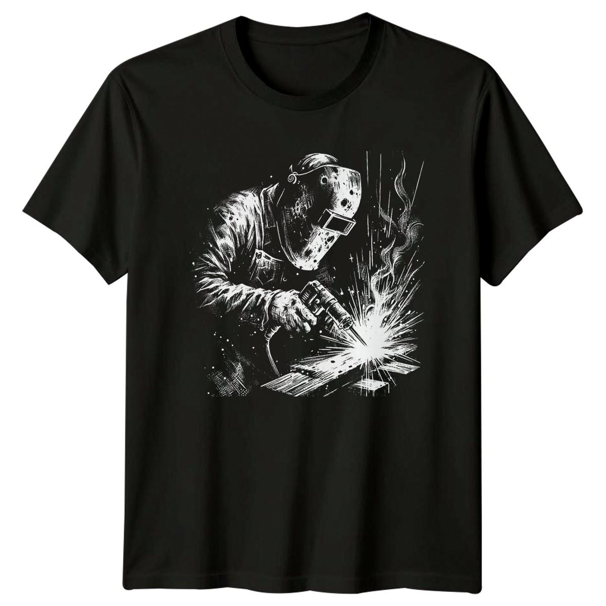 Welding Is My Passion Mens T-Shirt Welding Industrial Gift For Him S