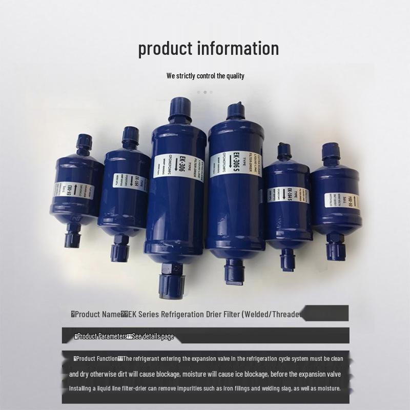 Central Air Conditioning Cold Storage Dryer Filter Unit - Refrigeration Accessories 083/084