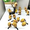 10pcs/set Cute Capybara Hairpin Set Flocking Cartoon Duckbill Clip Spring Hair Clip  Kids