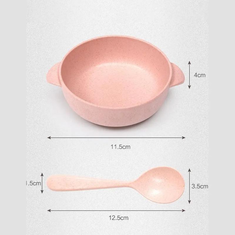 Food Container Wheat Straw Bowls Environmentally Reusable Noodle Bowls Dishwasher Microwave Multifunction Bowl Tableware