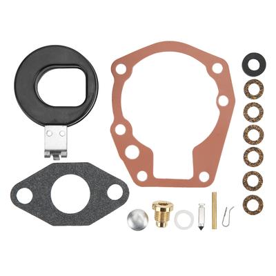 16pcs Carburetor Repair Kit 398532 Carb Rebulid Set with Float Replacement for Johnson Evinrude 2‑4 HP