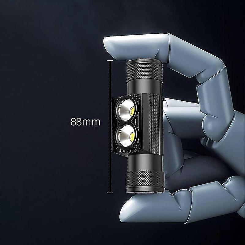 High Intensity Charging Headlamp Waterproof for Camping, Outdoor Fishing, and Cycling with Focusing LED Head Mounted Flashlight