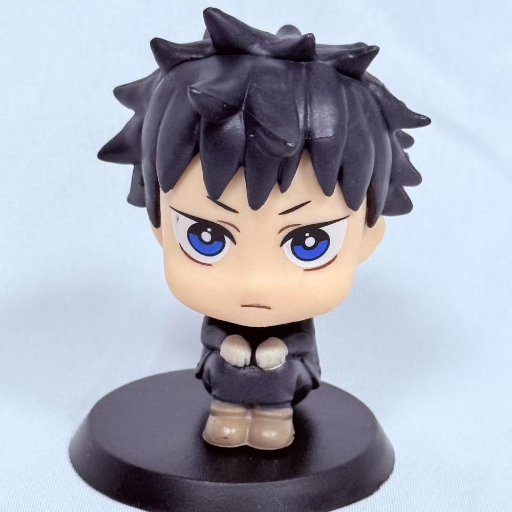 1-5pcsOriginal Jujutsu Kaisen Anime Figure Look Up Kkotsu Yuta Geto Suguru Anime Figure Q Version Cute Model Toys