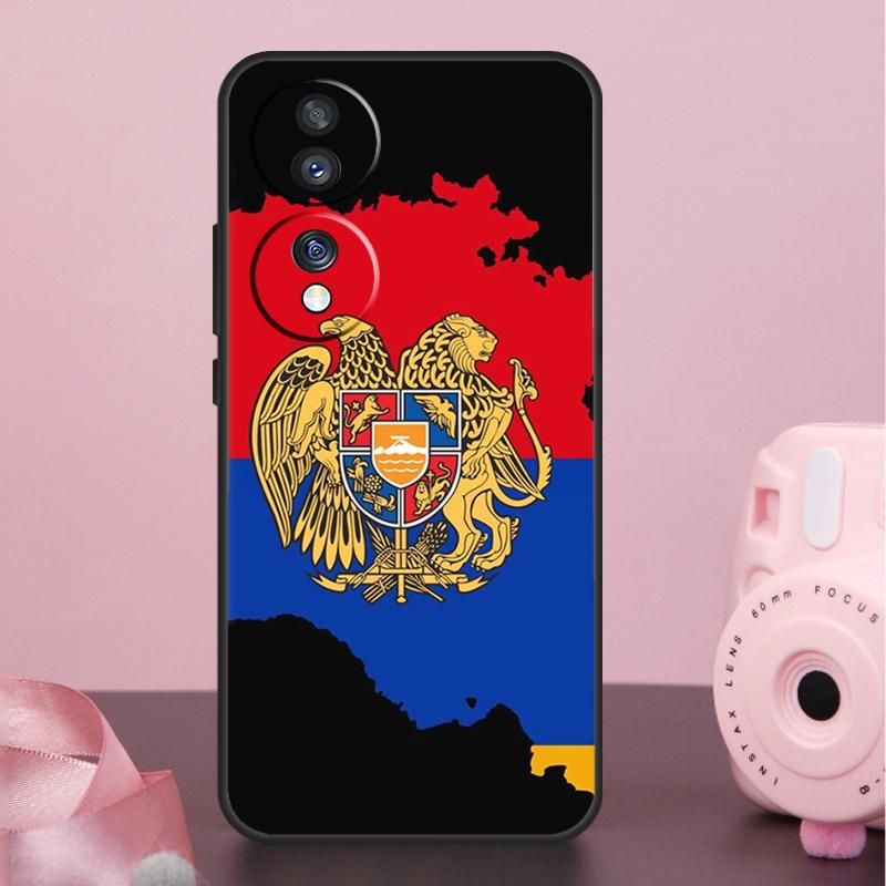Armenia Armenians Flag Case For Honor Magic 6 Pro 5 Lite 50 70 90 Lite X7 X8 X9 X6a X7a X8a X9a X8b X9b Back Cover