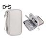 Power Bank Storage Bag Multi-purpose Carrying Case Zipper Closure Large Capacity Mesh Layer Cable Cord Storage Organizer