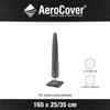 Garden Umbrella Cover 7982 Ø25-35X165 Aerocover Anthracite Homms