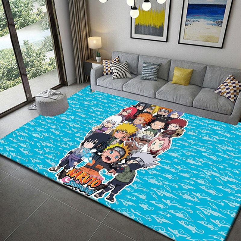 

Naruto Anime Collectible Area Rug Non-Slip Durable Mat for Home Living Room 60x90cm