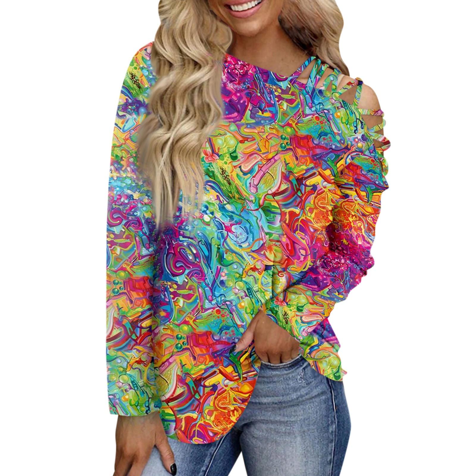 

Женская футболка с плоским вырезом и длинным рукавом, модные топы, женские повседневные хлопковые рубашки с открытыми плечами и галстуком, топы XXL оранжевый