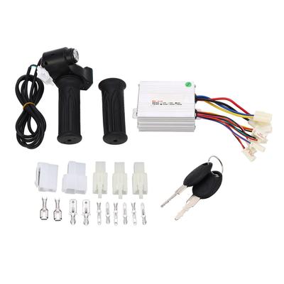 Fiets Motor Controller Kit 48V 350W Vermogensdisplay Meerdere Beschermingen Borstelmotor Controller met