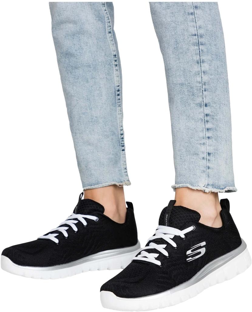 Кроссовки Skechers Graceful - Get Connected черный/белый