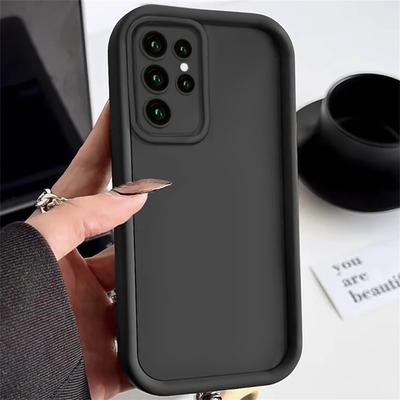 Luxury Shockproof Thicken Silicone Cases For Samsung Galaxy S25 S24 S23 S22 Ultra A34 A54 A53 A52 5G Soft Back Cover Accessories