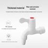 OEING 4-Point Plastic Outdoor Faucet