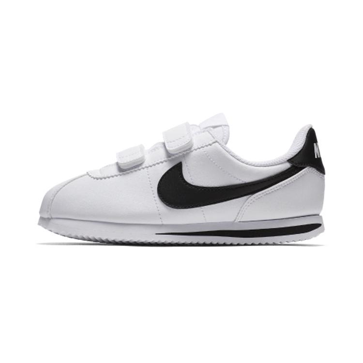 New Nike Cortez Basic SL White Black PS 904767-102