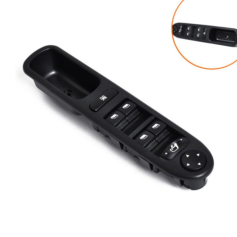 Master Power Window Switch Driver Side for Peugeot 307 2000-2014 6554.KT 9 Pins