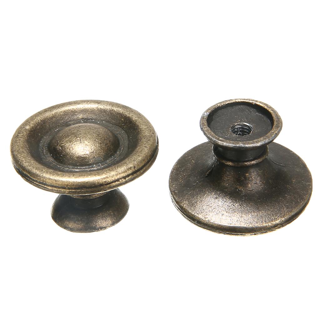 10Pcs Antike Messing Knöpfe Griffe Küche Schlafzimmer Türen Schrank Schubladen