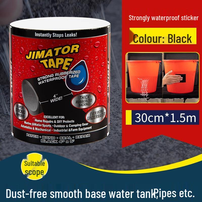 Bandă impermeabilă PVC pentru repararea conductelor - Rezistentă la presiune înaltă, Izolație puternică, PTFE pentru conducte de baie și de scurgere