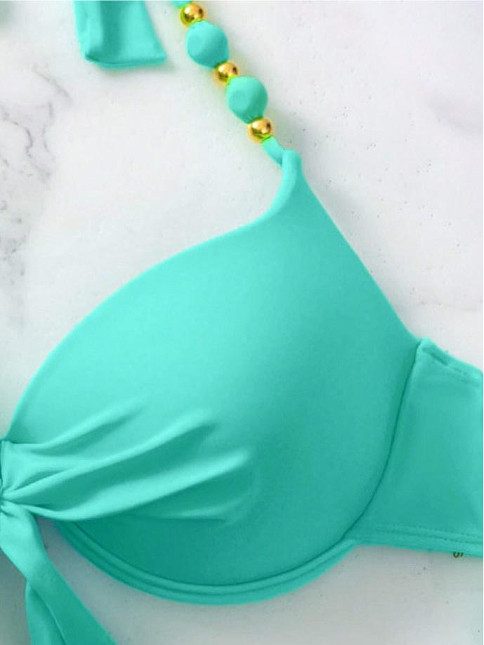 European & American Style Cross-Border Sexy Beach Split Bikini Women's Swimsuit