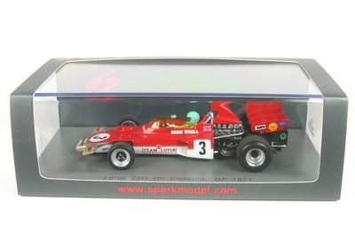 Spark Lotus 72D 1971 F1 Canadian GP Wissell 1/43 #3 R.